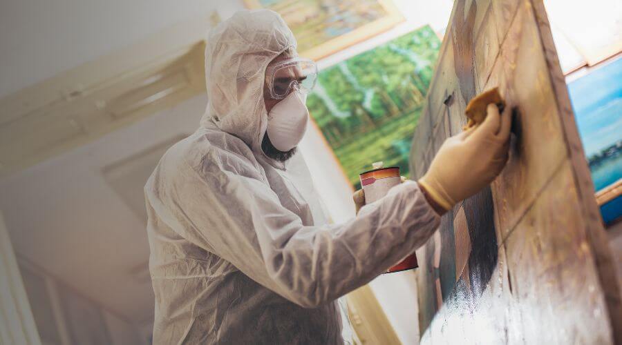 Why choose water damage cleanup for ceiling water damage repair in Alexandria